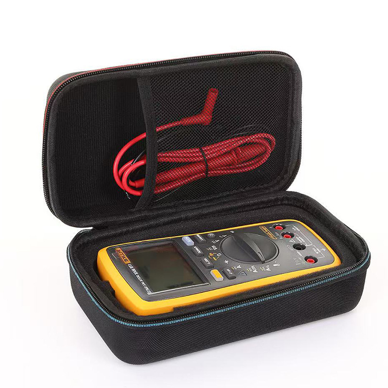 Fluke Multimeter Packaging EVA Digital Zipper Tool Bag Electronic Product Accessories Storage Box