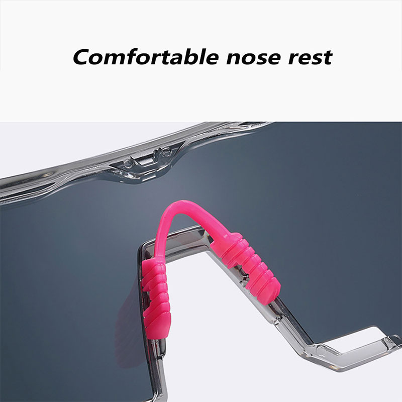 New Fashionable Glittering Hiking Sports Sunglasses Outdoor Cycling Eye Protection Ski Goggles UV Protective Sunglasses