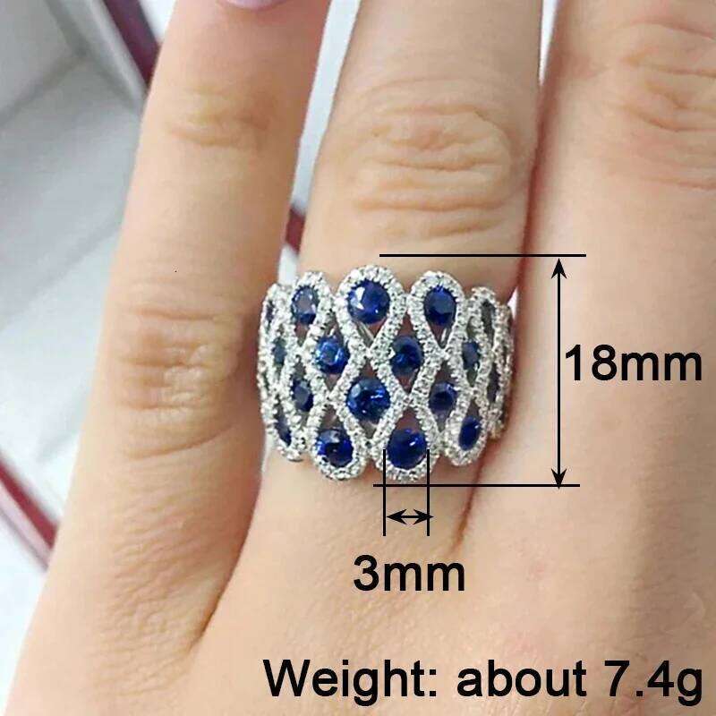Huitan Elegant Temperament Rings Female Delicate Creative Luxury Finger Accessories Bright Trendy Dazzling Cubic Zircon Jewelry