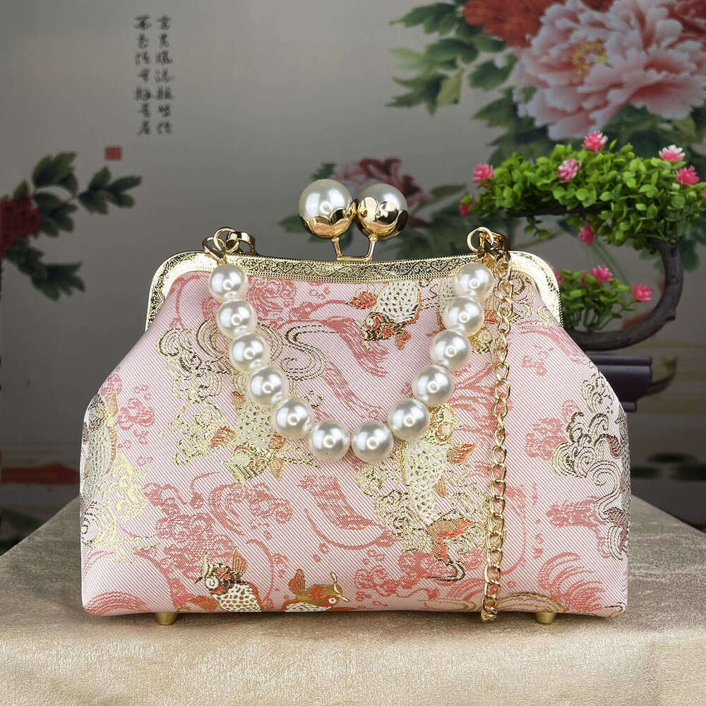 Finished Chinese Style Cheongsam Evening Women's Handbag Crossbody Three-in-One Exquisite High-Quality Bag Gift