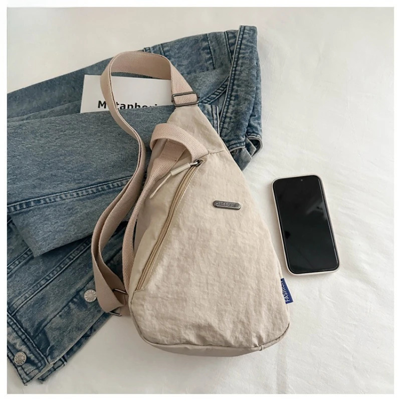 Fashionable Sporty Crossbody Bag Unisex Lightweight Waist Pack Single Shoulder Sling Bag for Men and Women Mobile Phone Bag 251231