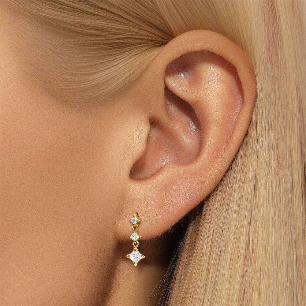 Aide 925 Sterling Silver Long Tassel Pendant Dangle Earrings for Women Trend Korean Fashion Drop Earring Wedding Luxury Jewelry