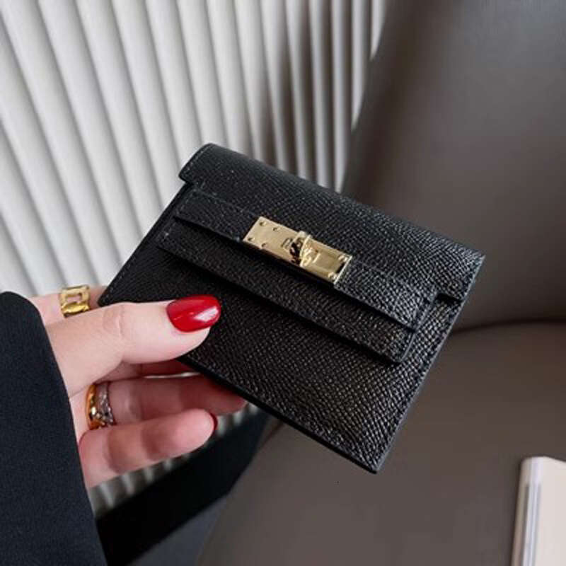 Women's High-end Genuine Leather 2025 New Compact Large Capacity Multi-card Slot Wallet Driver's License Card Holder