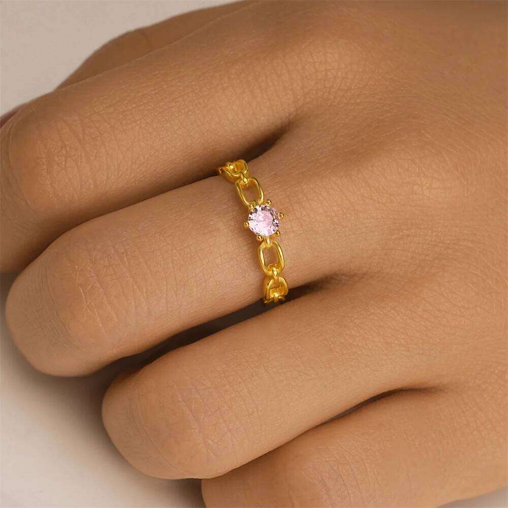 Aide 925 Sterling Silver Hollow Water Drop Wrap Zircon Adjustable Promise Rings For Women High Quality Jewelry Wedding Gift