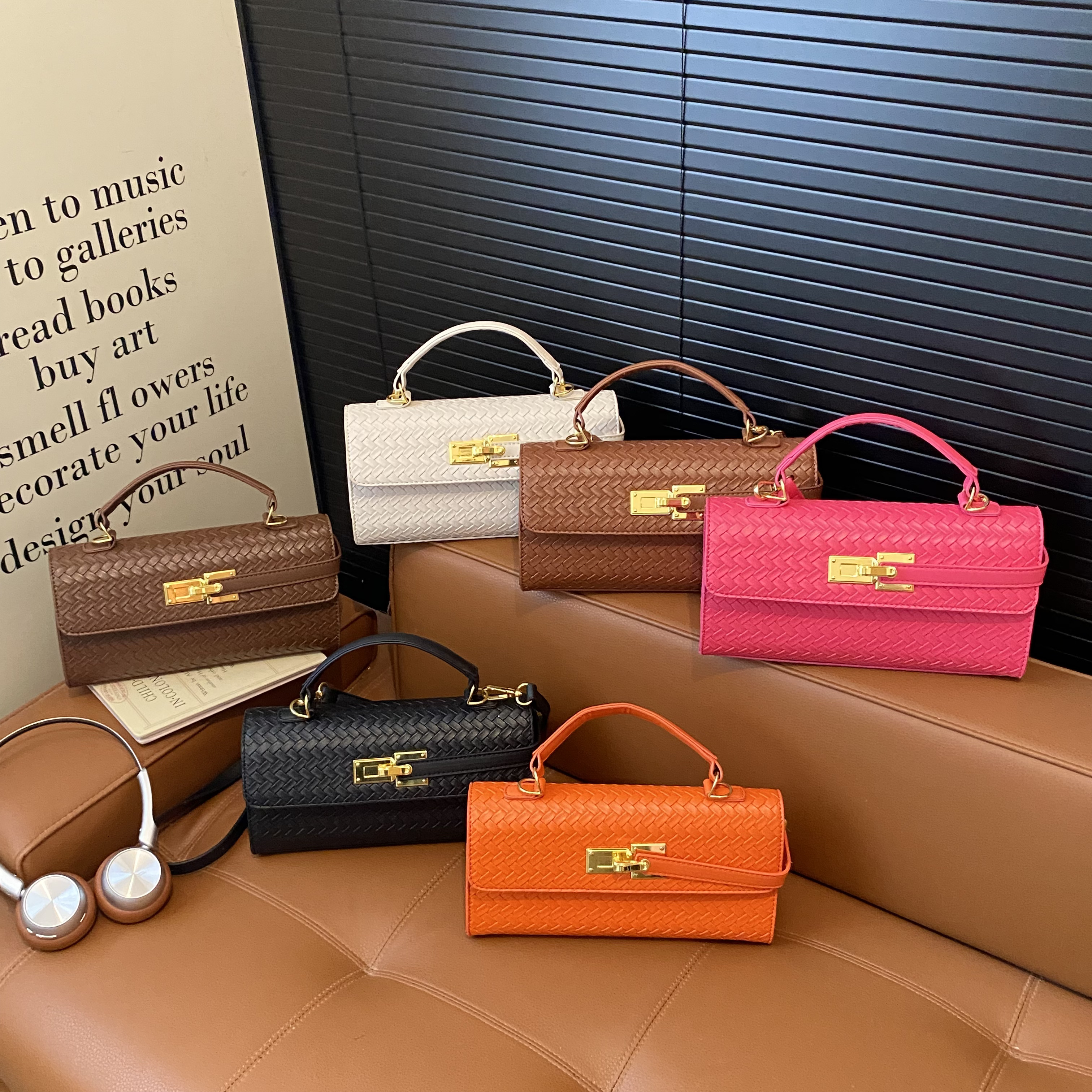 Sophisticated Ladies' Designer Tote Featuring Practical Shoulders Carrying