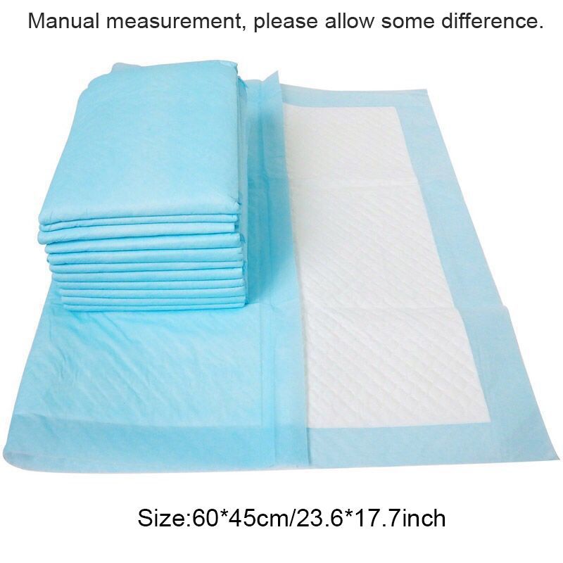 50pcs/pack Disposable Super Absorbent Leak-Proof Pet Diaper Dog Pee Pads Dogs Potty Pads Puppy Cats Nappy W0179