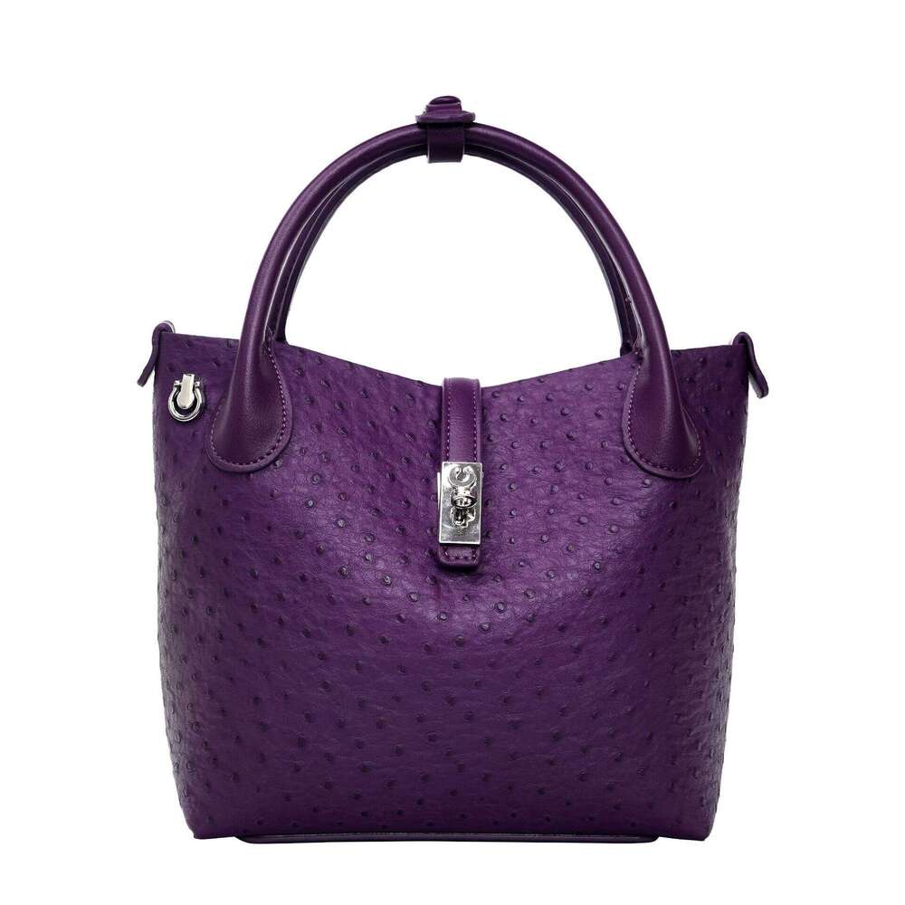 Totebag Shoulder ROSE NOIRE Autumn Winter Fashion Personality Large Capacity Bucket Casual Retro Handheld Basket Commuting Elegant Mother Daughter Bag