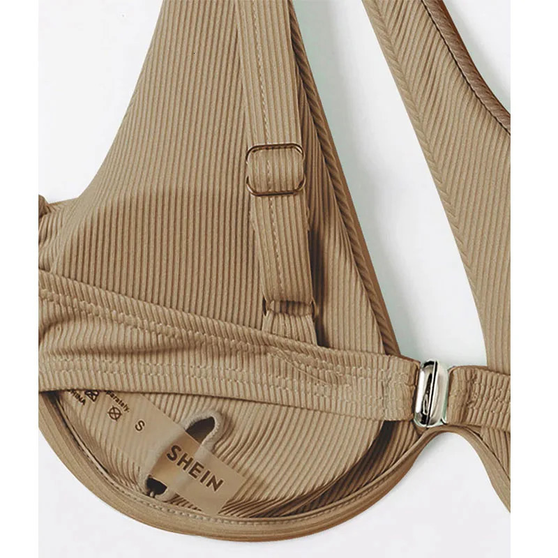 Sexy Bikinis Swimsuits Cut Out Womens Swimwear One Shoulder Biquini High Bathing Suits Push Up Beach Bikini Set 251231