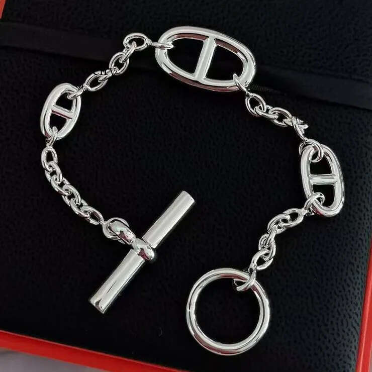 Farandole pig nose design Bracelet for woman men couple Gold plated TOP Advanced Materials designer premium gifts 013