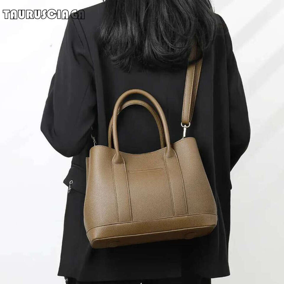 TAURUSCIAGA Korean style Women's Handbag Mom large capacity crossbody Bag 2025 New PU Leather shoulder for commuting tote bag