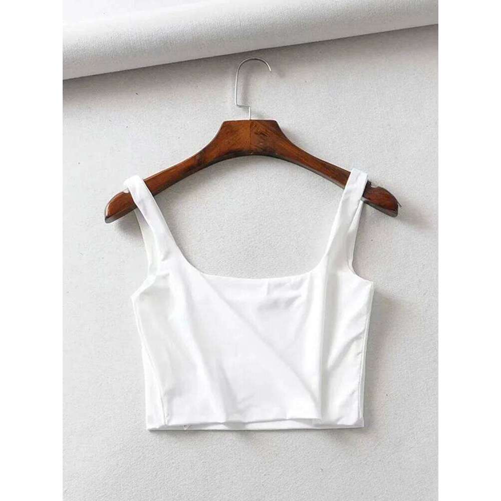 Summer Women Sexy Sleeveless Fashion Short Square Collar Tank Tops 4 Colors