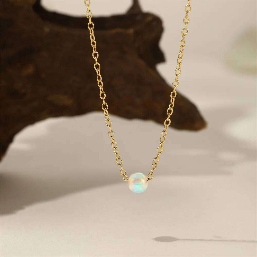 Aide 925 Sterling Silver Necklaces Cute Heart Korean Fashion Style Chain Necklace For Women Jewel Water-drop Collar Pendant Gift