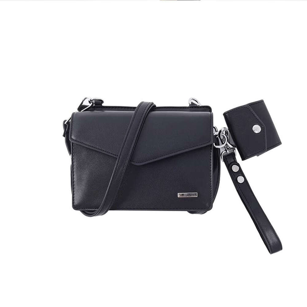 Men S Trendy Ins Japanese Style Commuter High End Niche Designer Personality Small Square Bag Crossbody High Quality Luxury Bag