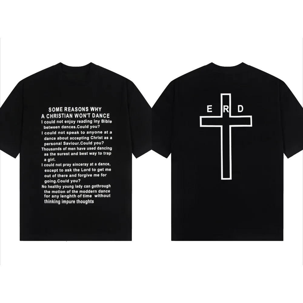 Melancholy Rich Second Generation American Cotton Printed Short Sleeve Men and Women of The Same High Quality 251230