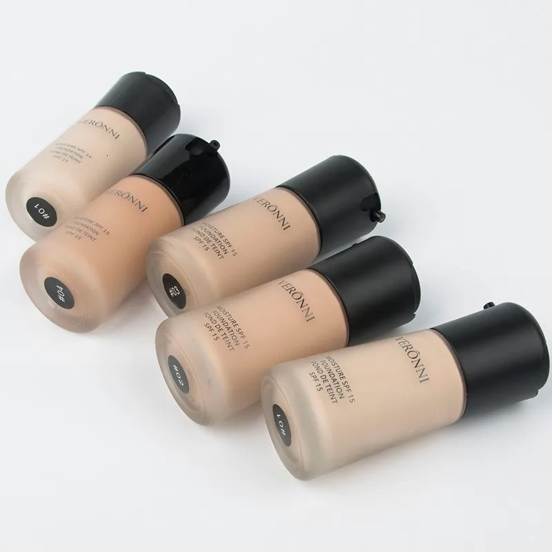 30ml Matte Finish Liquid Foundation Long-lasting Oil-Control Waterproof Makeup Concealer High Coverage Nature Liquid Foundation 251230