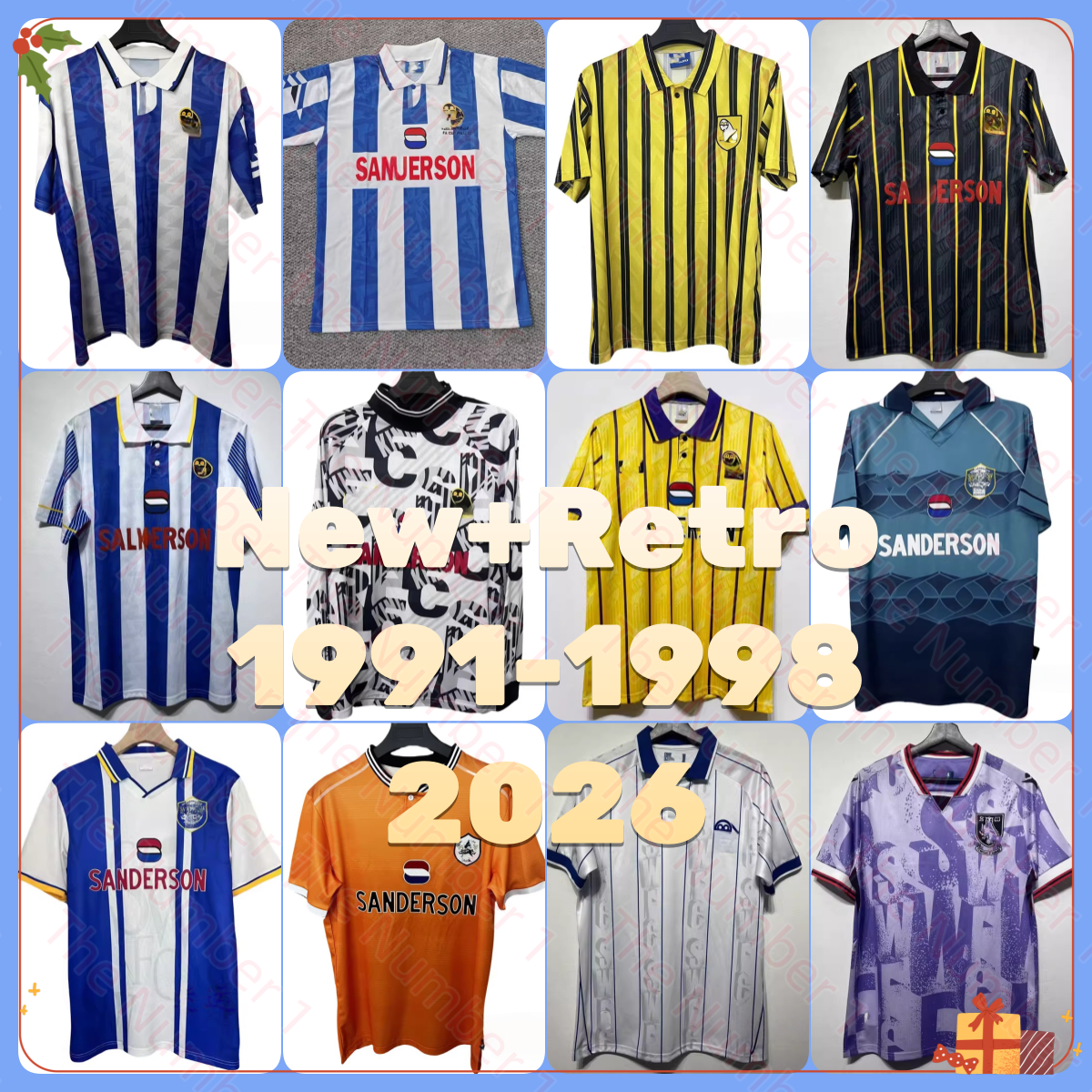 93 94 95 97 SheFFieLd WednESday Retro Home Jersey DI CANIO soccer jerseys LINIGHAN QUINN WADDLE goalkeeper mens kit football shirts 25/26 home away Football SHIRTS