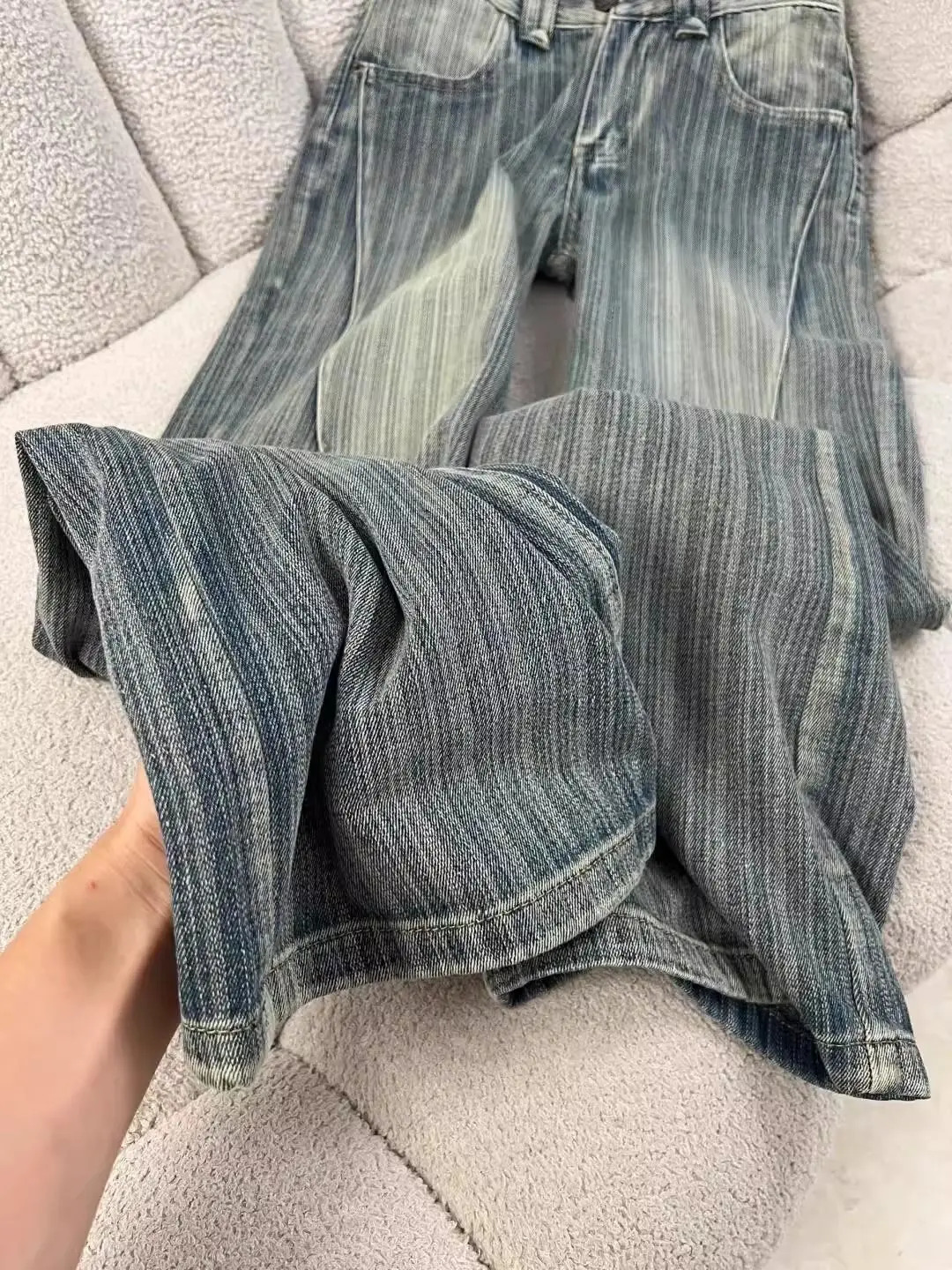 2000s American Vintage Pants Women Casual Y2k Thin Sportwear Clothing Retro Trouser Chic Harajuku Jeans Female 251231