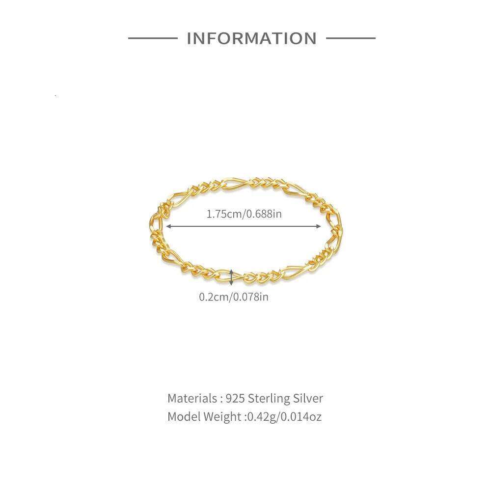 Aide 1pc 925 Sterling Silver Hollow Beading Simple Stackable Rings For Women High Quality Luxury Fine Jewelry Wedding Party Gift