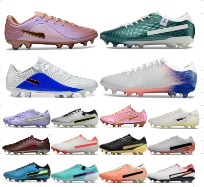 Top 10 Elite FG Soccer Shoes For Men Women Football Boots ACG 10s Designer Cleats Golden Touch Electric Pack Emerald Tiempos Youth Outdoor Sneakers Size 35-45