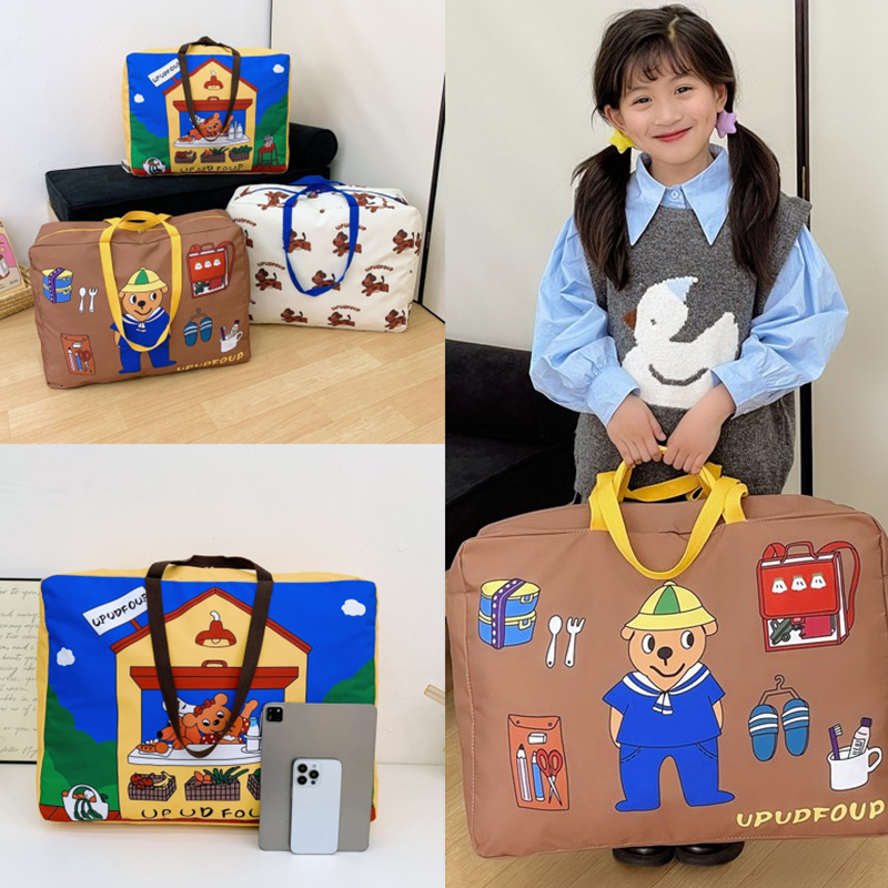 Niche Design Cartoon 2025 Children's Trendy Shoulder Stylish Spring Kindergarten Storage Bag