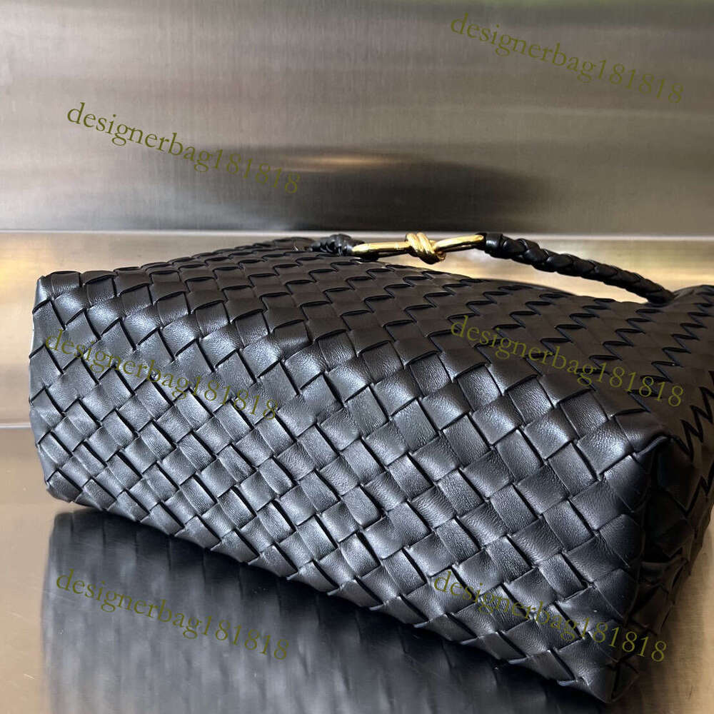 toteBag Shoulder ROSE NOIRE Niche Design New European and American BV Woven Tote Large Capacity Handheld Shoulder Crossbody Bag for Women