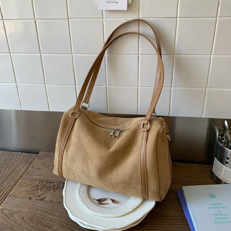 High Quality Women Handbag PU Leather Tote Textured Single Shoulder Bags Fashion Shopping Crossbody Commuting Tote Bag bolas 251231