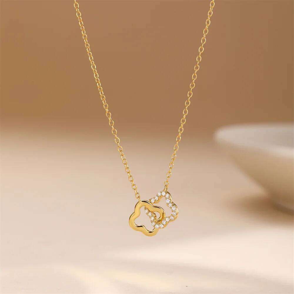 Aide 925 Sterling Silver Necklace with Irregular Real Natural Baroque Pearl for Women Y Shape Chokers Necklaces Jewelry