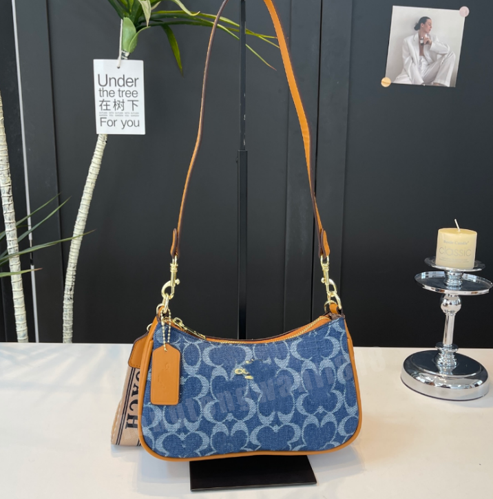 2025 New fashion bags Underarm Small Handbags Designer Women Shoulder Bag Soft Teri Hobo Half-moon Ladies Baguette Chain Strap Croissant Bags