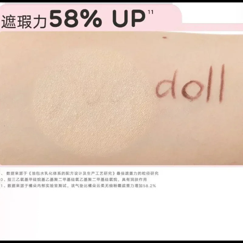 Judydoll Air Cushion Foundation Concealer Nourishing Long-lasting Waterproof -dullness Makeup Cosmetics 251230