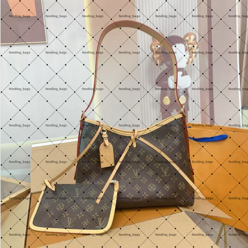 Designer Bag carry all pm Women Handbags Classic Ladies Messenger Composite Bag Lady Shoulder Bag Clutch Tote Bag Female carryall pm 2 In 1 Hobo With Wallet detachabl