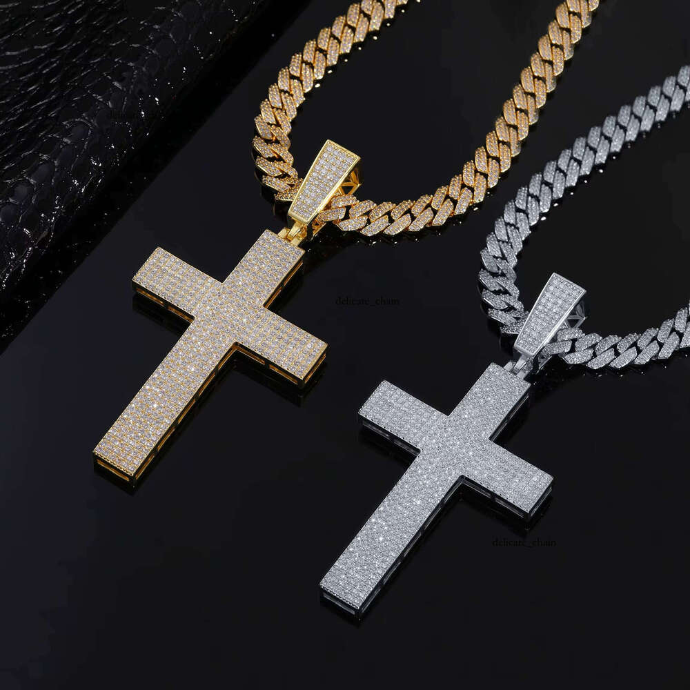Artistic Jewelry Wholesale Fashion Classic Style Water Drop Shape VVS Moissanite Pure Silver Clover Pendant Gift - view 5