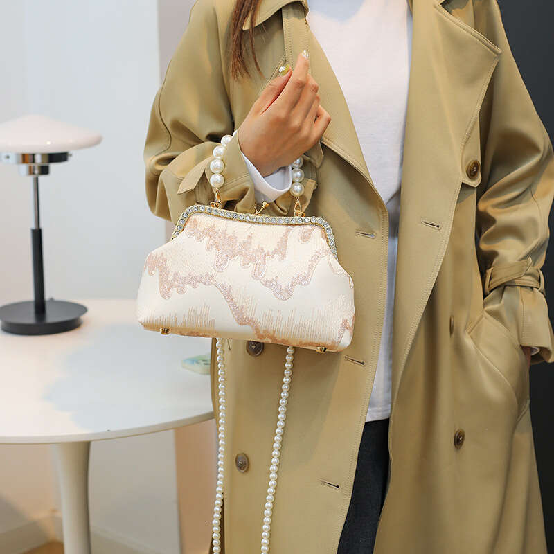 Minimalist Cheongsam Shoulder Handbag Cross-border Ins Women's Gift Bag