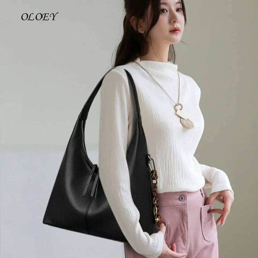 Oloey Genuine Brand Luxury Handbags Crossbody Bags for Women High Top Quality Soft Leather Shoulder Bag Noble temperament bag