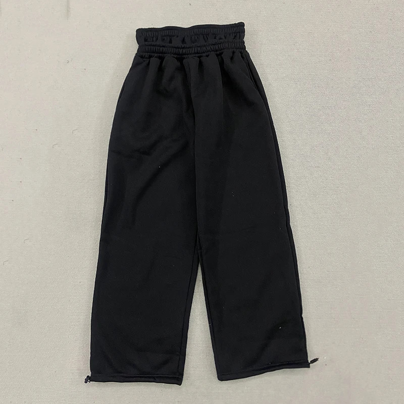 Autumn fashion street style double waisted embroidered pants sports and casual pants versatile and personalized couple style 251231