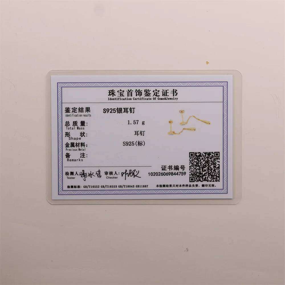 Aide 925 Sterling Silver Water Drop Cubic Zirconia Stud Earring for Women Luxury CZ Drangles Earrings Wedding Party Fine Jewelry