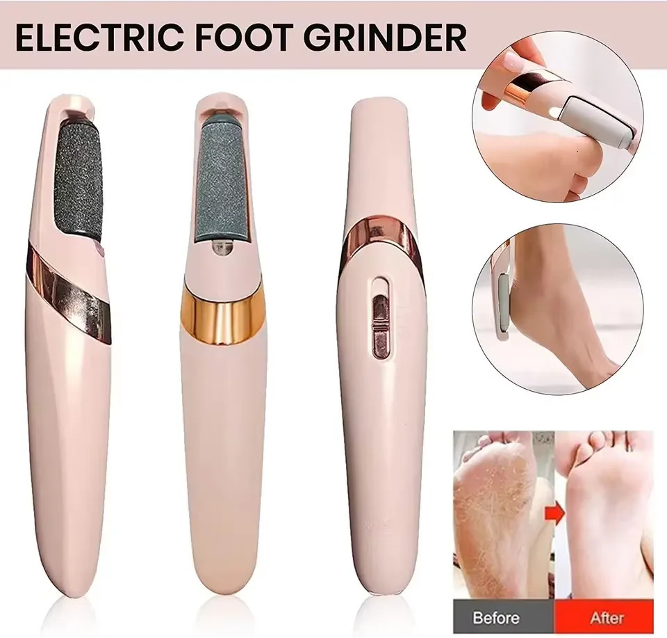 Electric Callus Remover for Feet Rechargeable Foot File Pedicure Tool Portable Foot Callus Remover Waterproof ProfessPedicure 251231