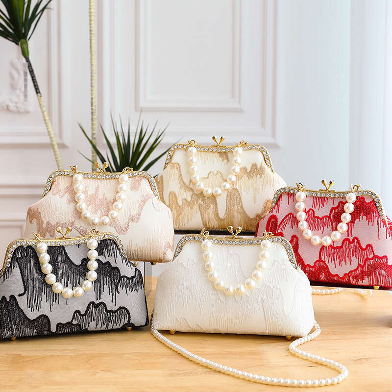 Minimalist Cheongsam Shoulder Handbag Cross-border Ins Women's Gift Bag