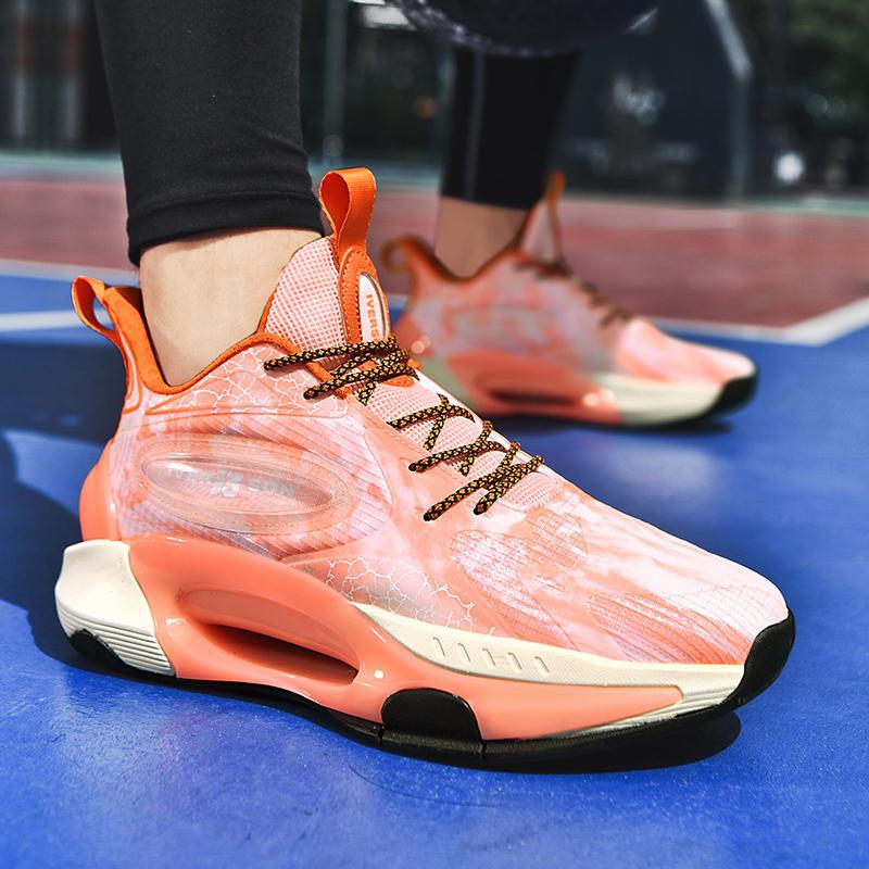 Iverson 2026 Breathable Anti Odor Basketball Shoes, Summer Slip-Proof Sneakers with Shock Absorption
