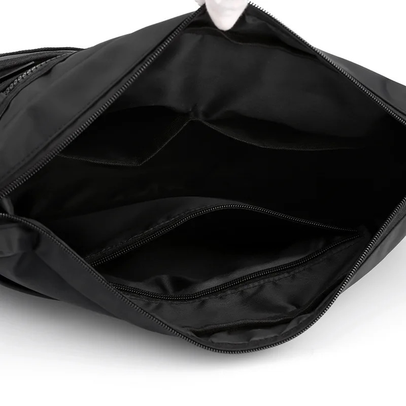 Multi-layer Pocket n Oxford Shoulder Bag Large Capacity Mens Casual Fashion Single Shoulder Crossbody Messenger Bag 251230