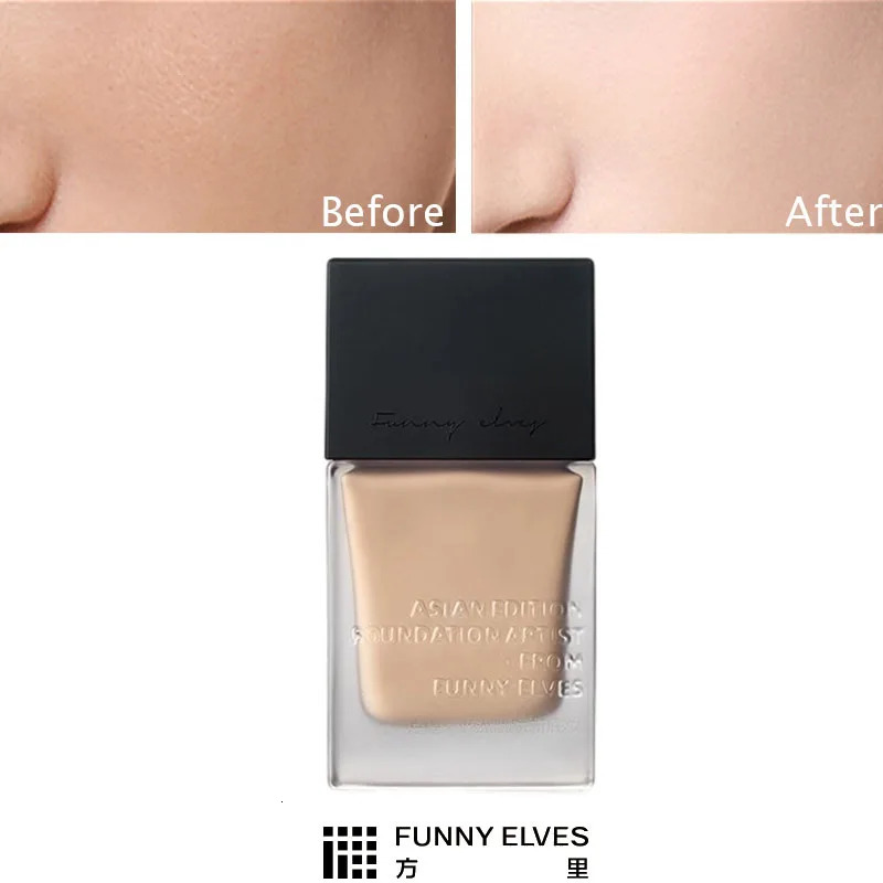 Funnyelves Liquid Foundation Concealer BB Cream r Waterproof -oxidation Easy to Apply Longlasting For Dry Skin 251230