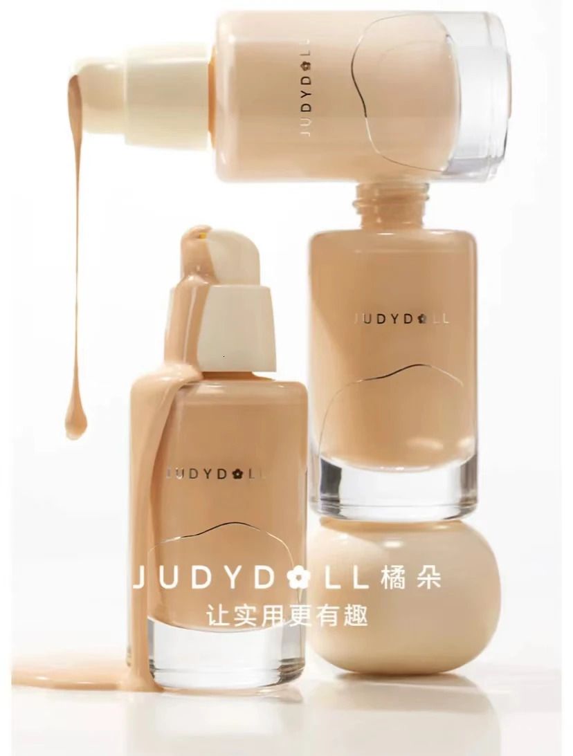 Judydoll Liquid Foundation Oil Control Concealer Longlasting Silk Cream Long Duration Creme Foundation Long Lasting Pattern 251230