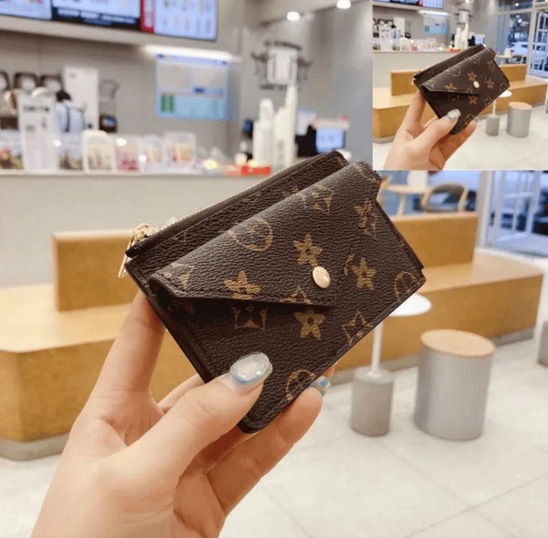 10A CARD HOLDER RECTO VERSO Designer Wallet Fashion Womens Mini Zippy Organizer Wallets Coin Purse Chain Bag Belt Charm Key Pouch Accessoires M69431