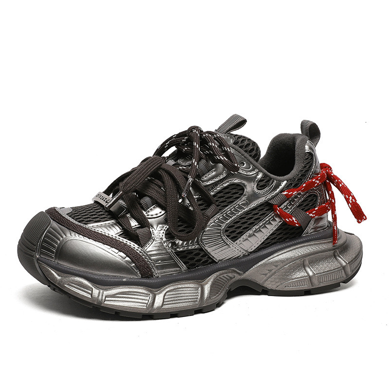 2026 New Metal Buckle Designer Women's Casual Fashion Sports Versatile Shoes