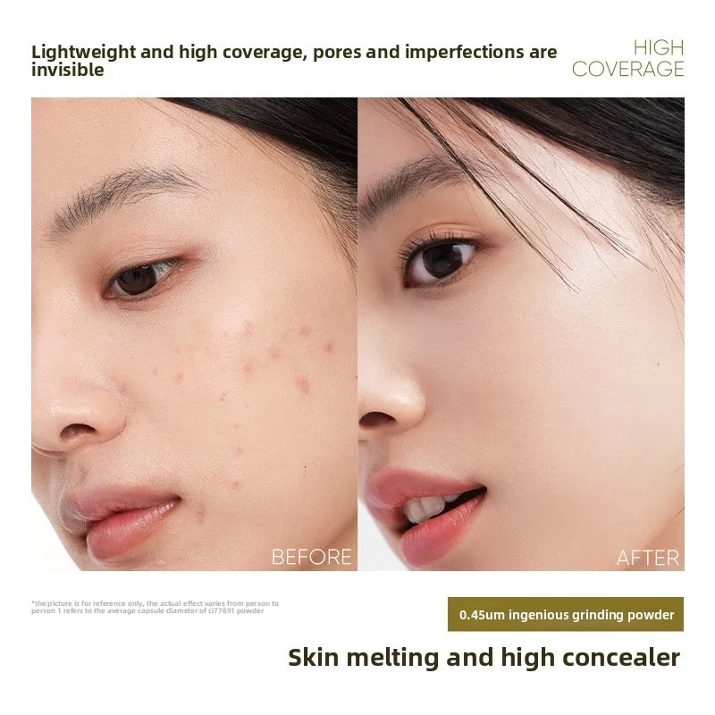 Judydoll Air Cushion High Concealer Durable Liquid Foundation Oil-control Air Cushion r Long-lasting Brighten Makeup 251230