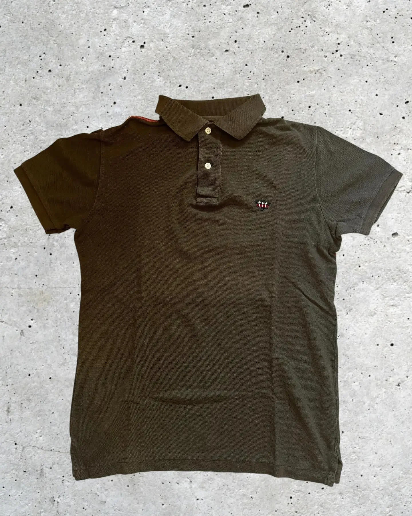 American Retro Flag Printed Classic Polo Shirt Y2K Summer Gothic Street Hip-hop Style Couple T-shirt 251230