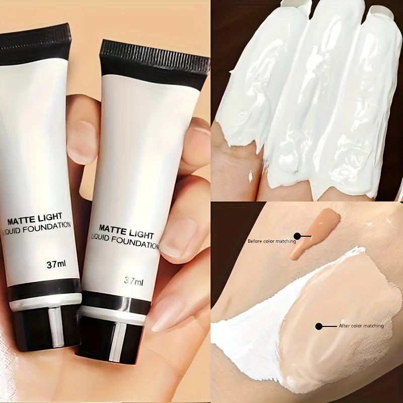 White Foundation Blending Liquid Toner Liquid Foundation Blending Pure White Cosplay Mardi Gras Carnival Face Paint 251230