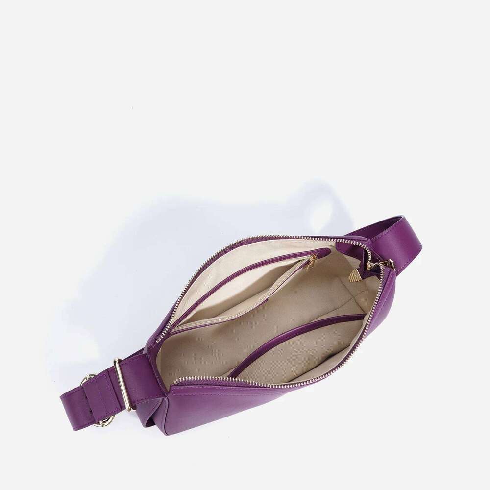 Cowhide Women's Crescent New Niche Design Simple Commuter Crossbody Fashionable High Quality Armpit Shoulder Bag Suotong251222