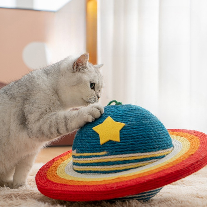 Eco-Friendly Large-Scale Cat's Clawing Post with Sturdy Sisal Material