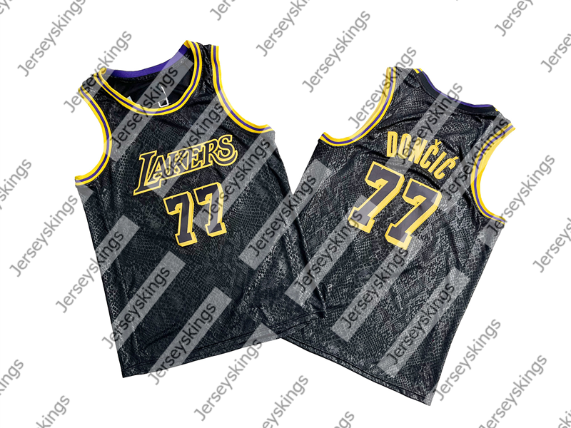 Men 77# 24# 23# Vintage Basketball Jersey Fit 100% Polyester Sports with Embroidered Tank Top For Daily And Training Wear In Stock