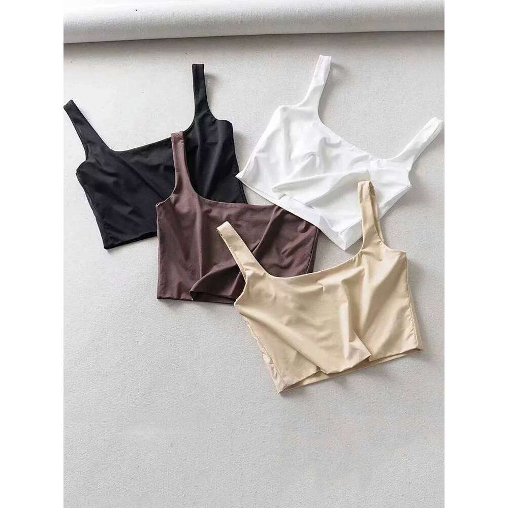 Summer Women Sexy Sleeveless Fashion Short Square Collar Tank Tops 4 Colors